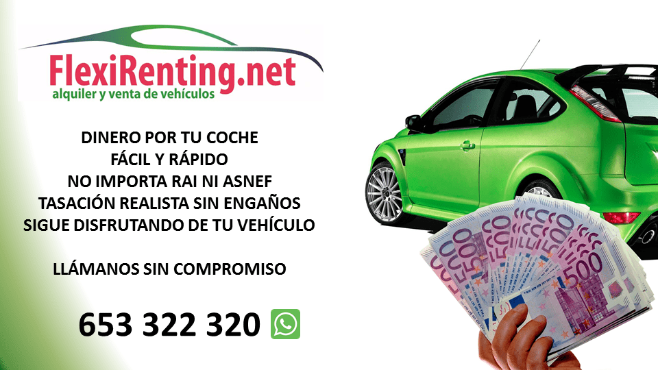 Compramos tu coche en Valencia-flexirenting valencia